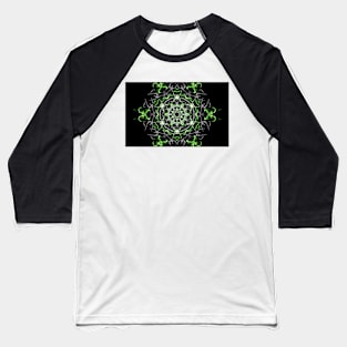 Love Potion Mandala kaleidoscope pattern Baseball T-Shirt